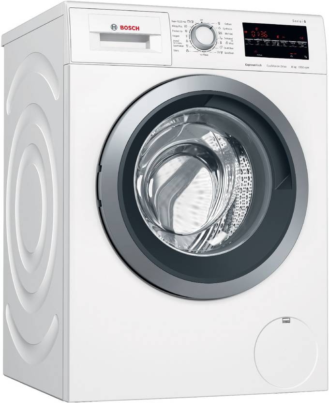 Bosch 8 Kg Fully Automatic Front Load Washing Machine White Wat24463in Bosch 8 Kg Fully Automatic Front Load Washing Machine White Wat24463in