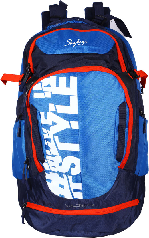 SKYBAGS Vulcan Weekender 45 L (Blue) 45 