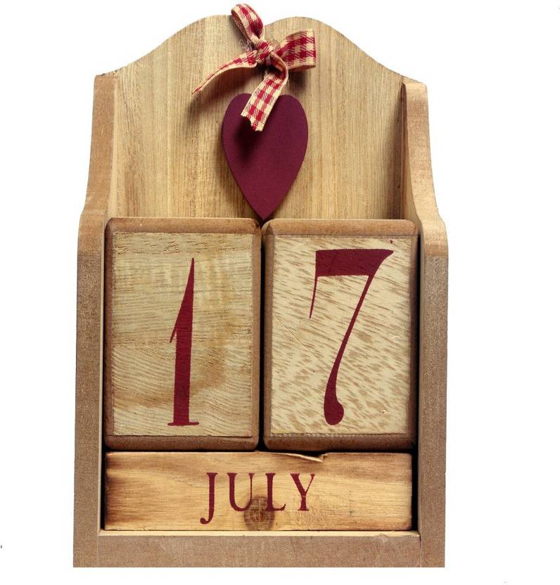 happycino never ending wooden calendar never ending it can be used