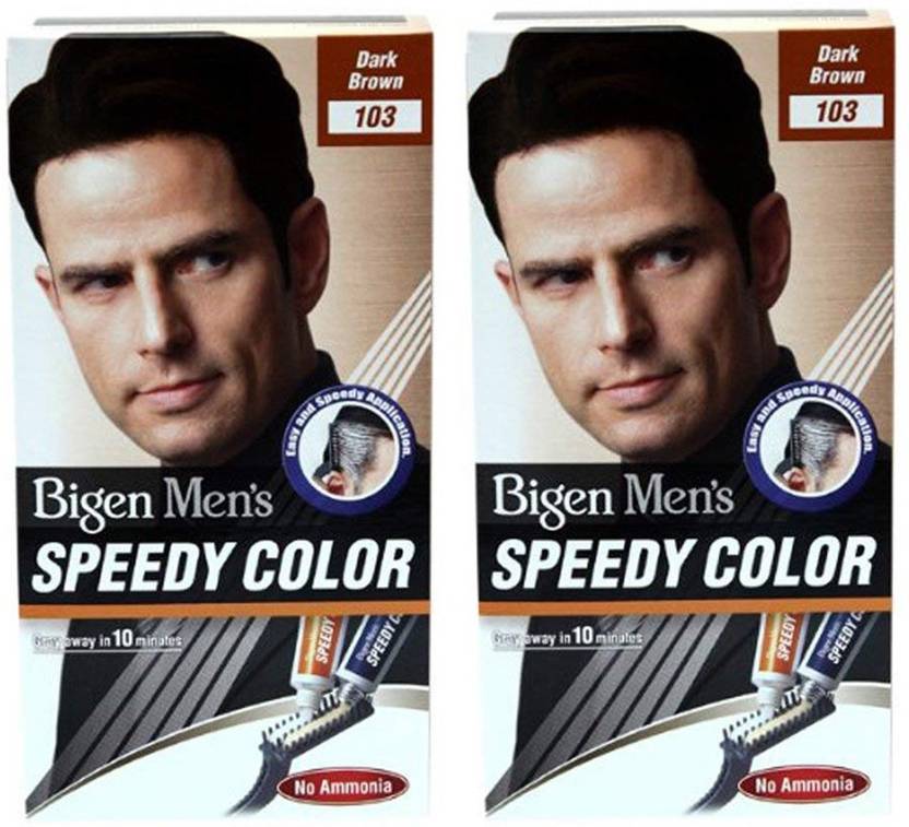 Bigen Men S Speedy Hair Colour 40g 40g Each Combo Pack