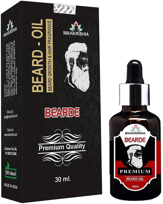 Maharishia Bearde Beard Hair Growth And Hair Fragrance Oil For