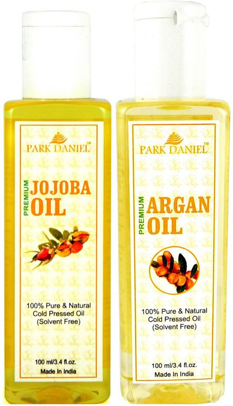 Park Daniel Premium Argan Oil And Jojoba Oil Combo Of 2 Bottles Of