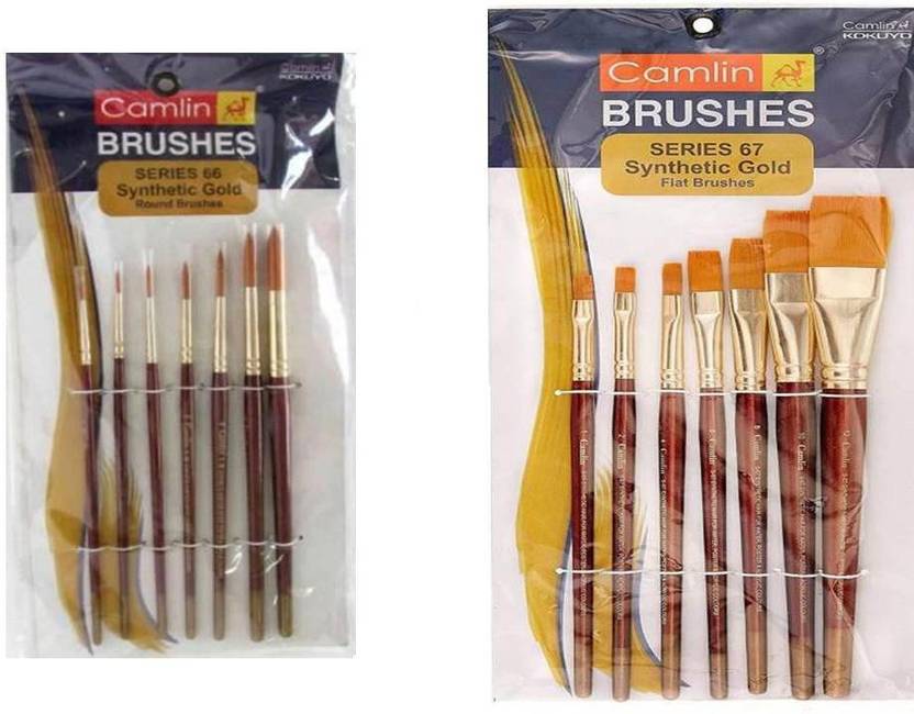 Camlin Brush Set of 66 and 67 Series