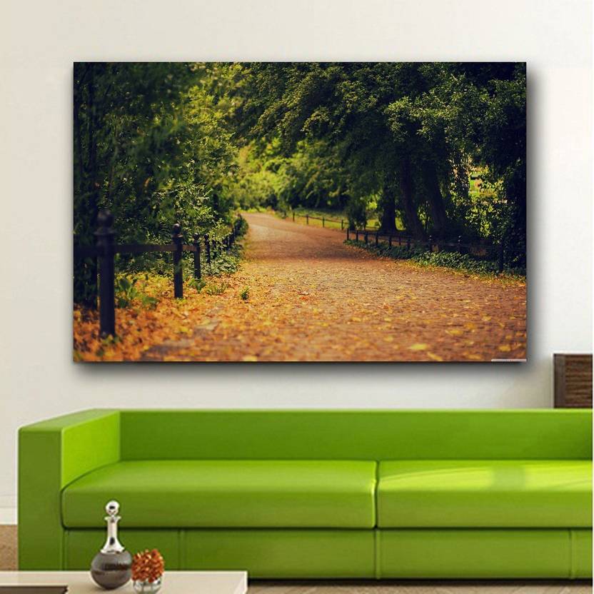 Beautiful Garden Wallpaper Wall Decor Poster No Framed Large
