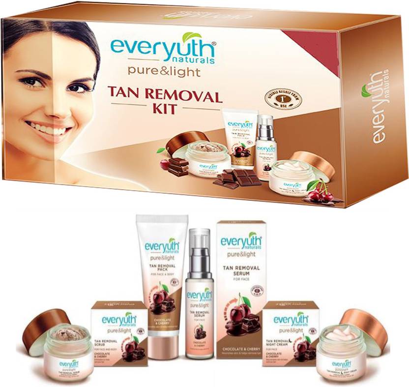 Everyuth Naturals TAN REMOVAL KIT Price in India Buy Everyuth