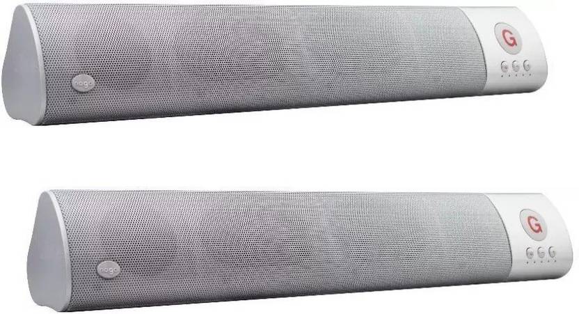 Buy Fku Set Of 2 Wm 1300 High Bass Sound Bar Portable Bluetooth 10