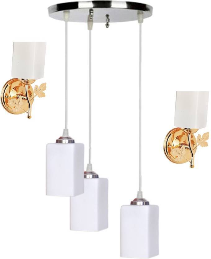 Afast Pandent Three Hanging Ceiling Lamp Como With Two
