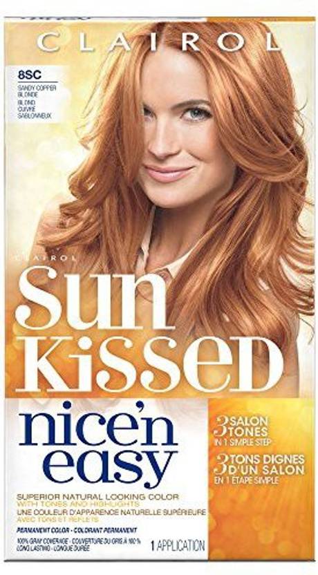 Clairol Nice N Easy 8sc Medium Copper Blonde Permanent Hair Color