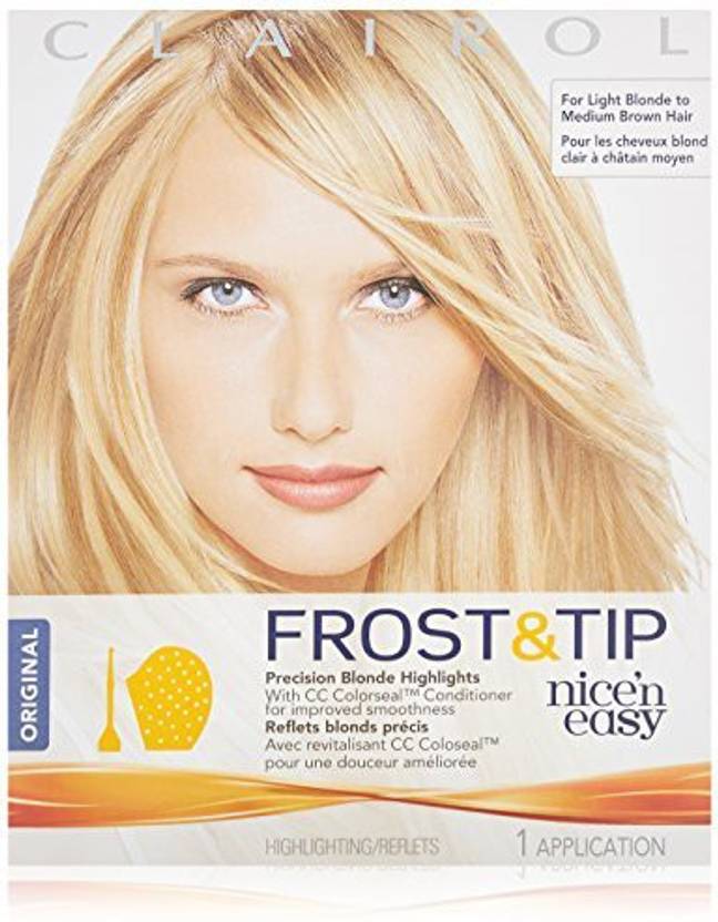 Clairol Nice N Easy Frost Tip Original Precision Blond