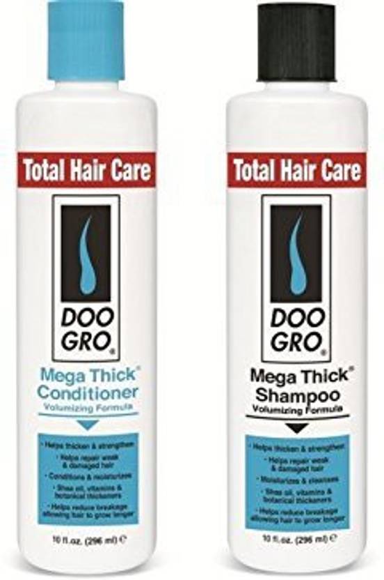 Doo Gro Mega Thick Volumizing Shampoo And Conditioner Duo Pack 300