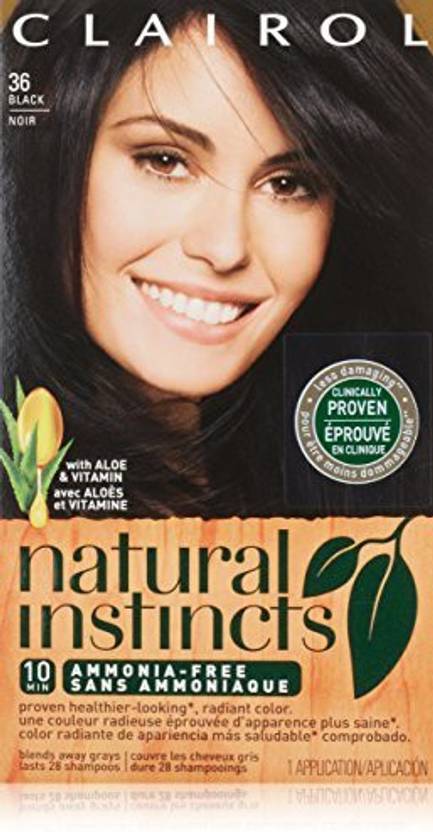 Clairol Natural Instincts Semi Permanent Hair Color Pack Of 3 36