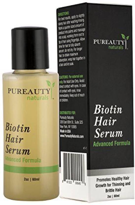 Generic Biotin Hair Growth Serum By Pureauty Naturals - Advanced ...