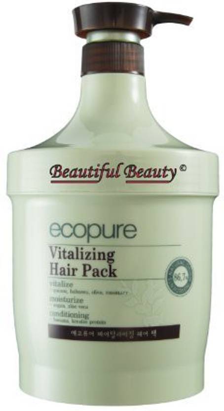 Ecopure Vitalizing Hair Pack 1000ml Natural Origin Ingredients