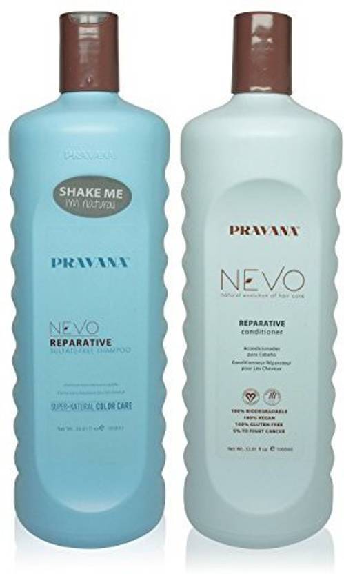 Pravana Nevo Repairative Shampoo And Conditioner 33 8 Oz Combo