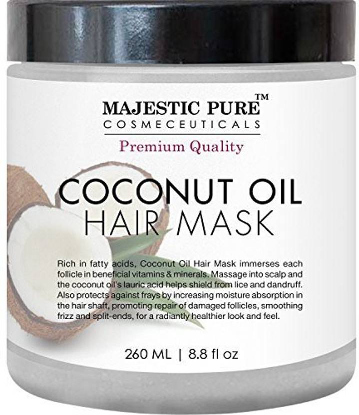 Majestic Pure Coconut Oil Hair Mask Offers Natural Hair Care
