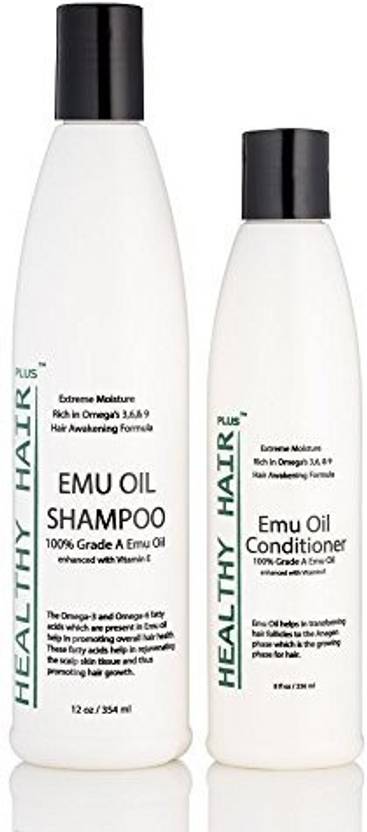 Generic Healthy Hair Plus Emu Oil Shampoo 12oz And Conditioner
