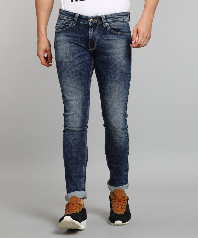 Spykar Skinny Men Blue Jeans - Buy 