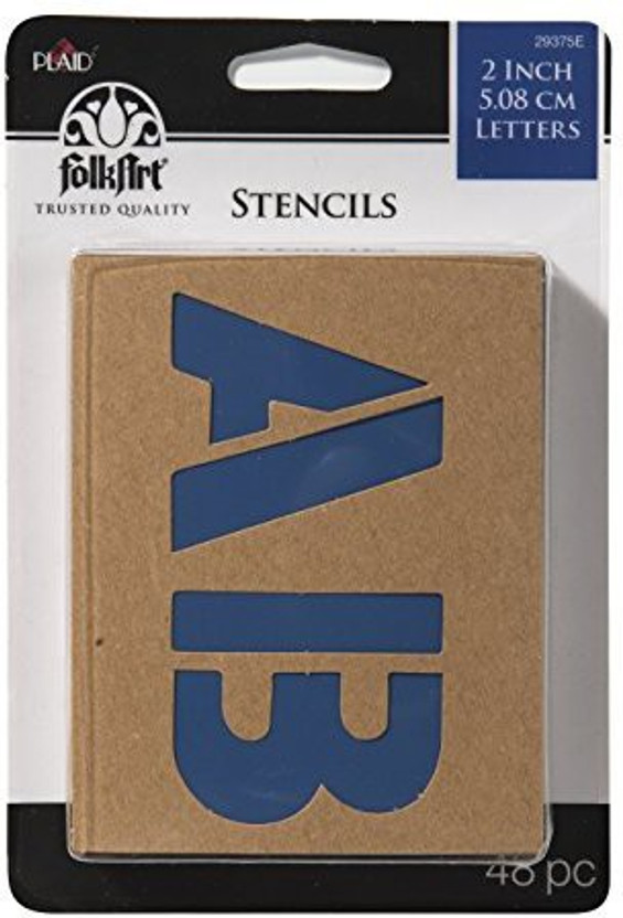 2-Pack 31624 Coordinating Chicken Coop FolkArt Stencils