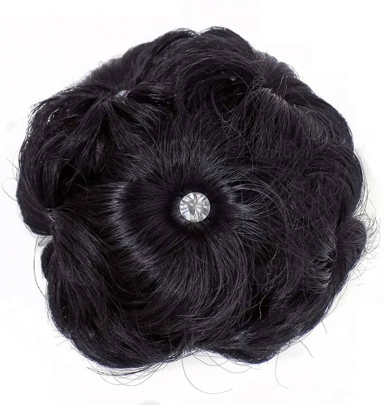 Fully New Style Hair Juda Hair Accessories For Women Black Bun