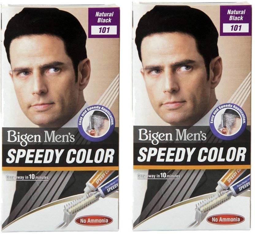 Bigen Men S Speedy Hair Colour 40g 40g Each Combo Pack