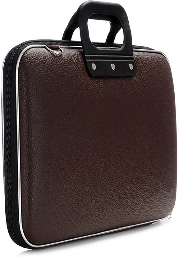 Ul-Faiz 15 inch Expandable Trolley Laptop Messenger Bag(Brown)