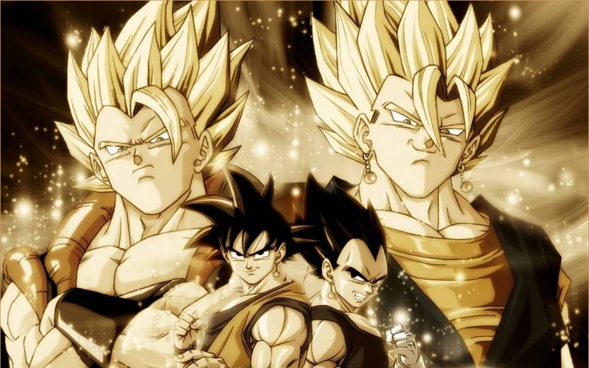 Dragon Ball Z Dragon Ball Teamwork Photographic Paper
