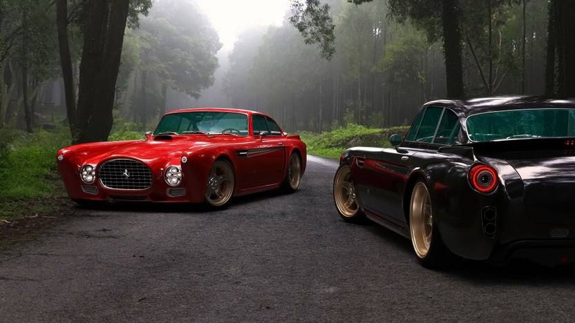 Beautiful Old Car Vintage Car Old Classic Car Photographic