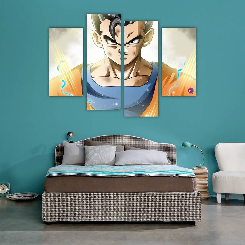 Chandras Abstract Dragon Ball 4 Frame Panel Canvas Wall Art Chandras Abstract Dragon Ball 4 Frame Panel Canvas Wall Art 30 Inch X 40 Painting In India