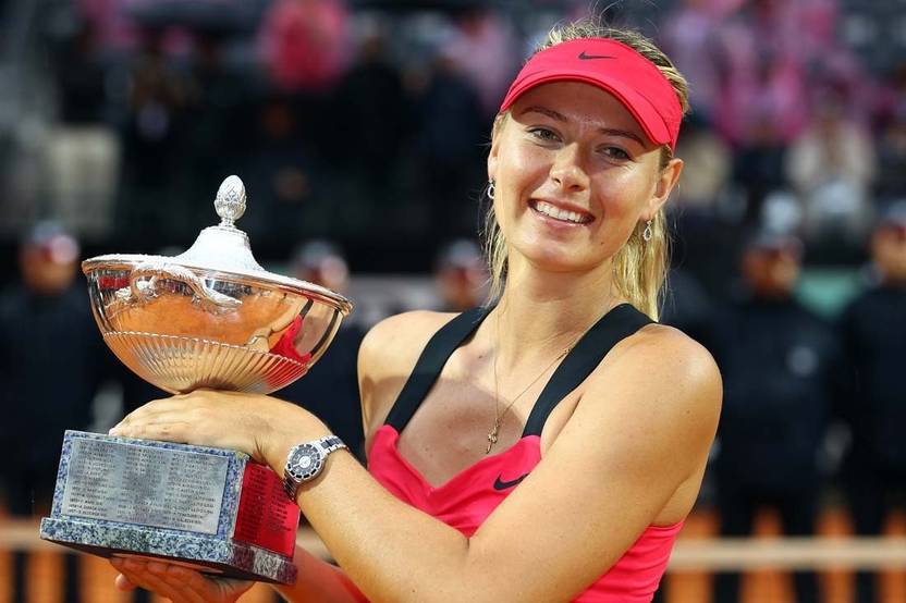 Pwl 13 19 Inches Wall Poster Maria Sharapova Tennis Player
