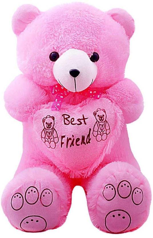 Kashish Gift Gallery Pink Best Friend Teddy Bear 60 Cm 24 Inch