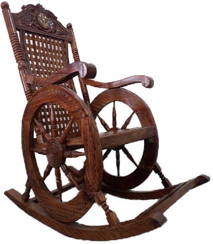 Vipul Solid Wood 1 Seater Rocking Chairs Price In India Buy