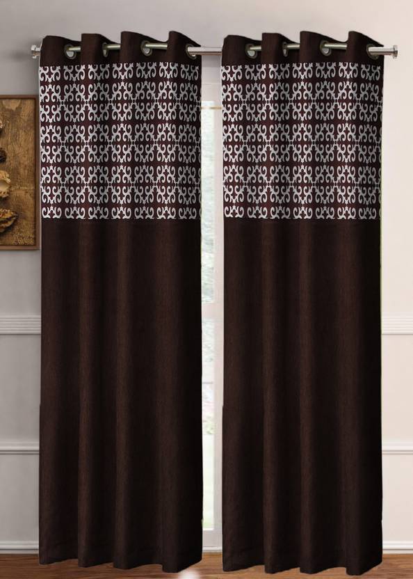 Flipkart Smartbuy 274 Cm 9 Ft Polyester Long Door Curtain Pack