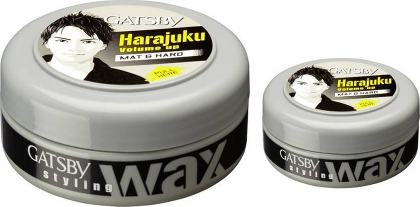 Gatsby Hair Styling Wax Mat Hard Harajuku Volume Up 75g 25g