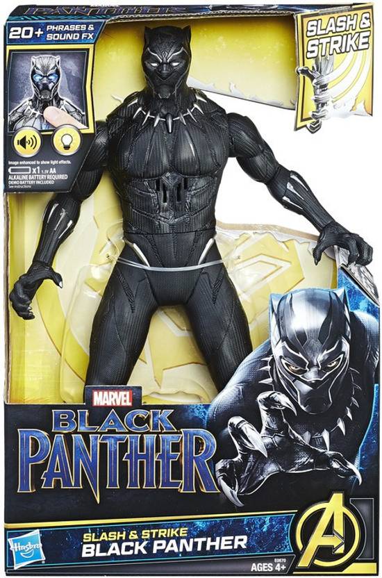 Hasbro Black Panther Slash And Strike Figure Black Panther Slash
