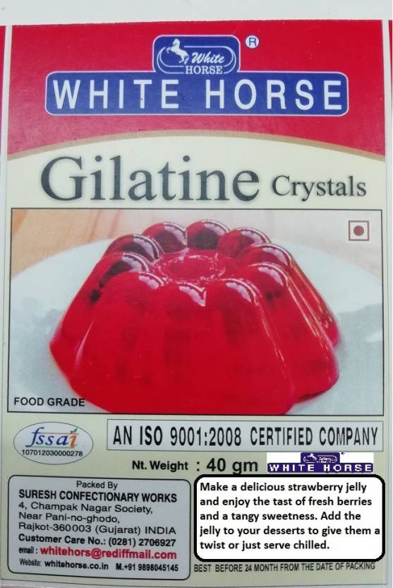 White Horse Gelatin Powder 200gm Gelatin Powder Price In India