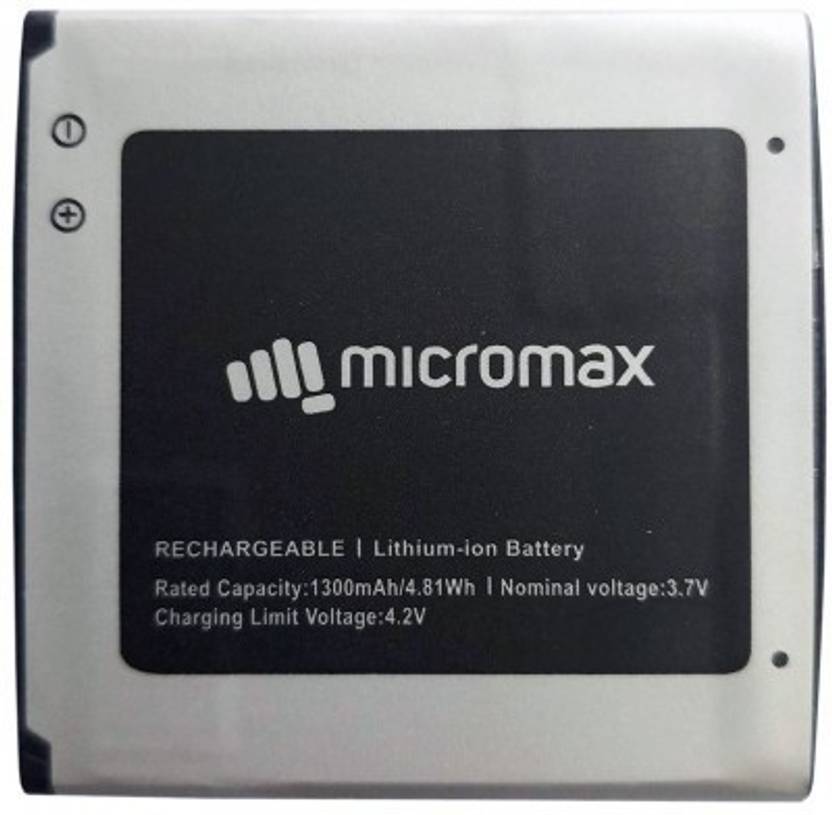 Micromax Mobile Battery For Micromax Q402 Price in India Buy Micromax