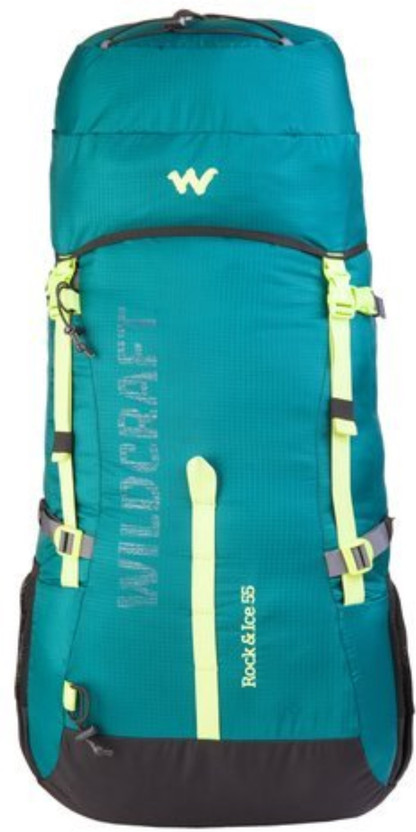 Wildcraft rock and ice 55 teal rucksack clearance