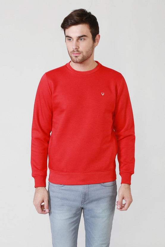 Allen Solly Full Sleeve Solid Men 