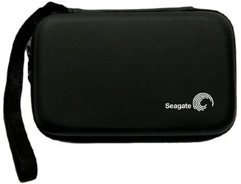 GADGET DEALS Pouch for Seagate Backup Plus Slim 1 TB 2 TB External Hard Disk Drive ( Casing Case Cover Enclosure)(Black, Artificial Leather, Pack of: 1)