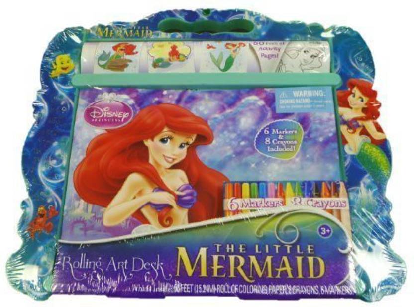 Tara Toys Disney Princess The Little Mermaid Rolling Art Desk By