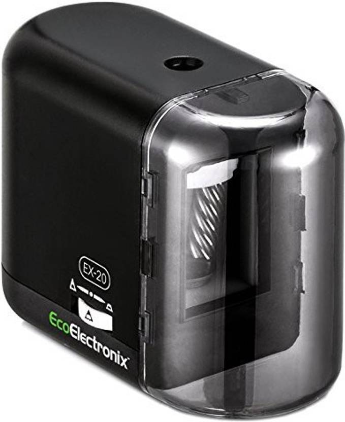 EcoElectronix Ex20 Electric Pencil Sharpener Battery And Ac Powered