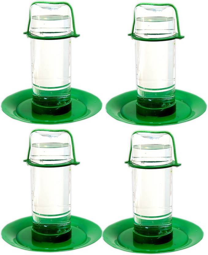 Amijivdaya Large Water Feeder Pack Of 4 Window Bird Feeder Bird