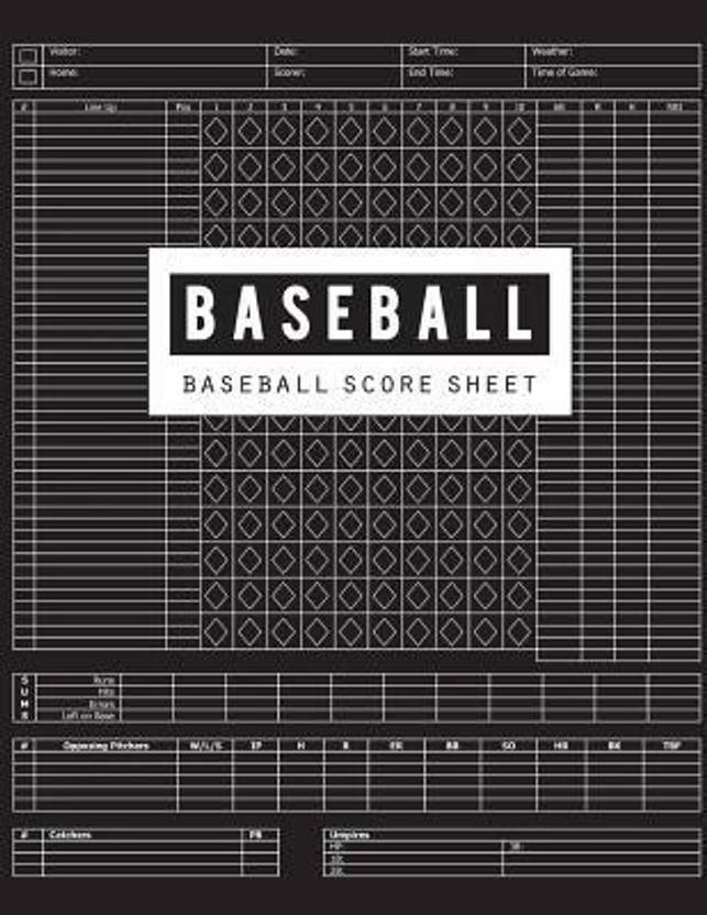 baseball score sheet buy