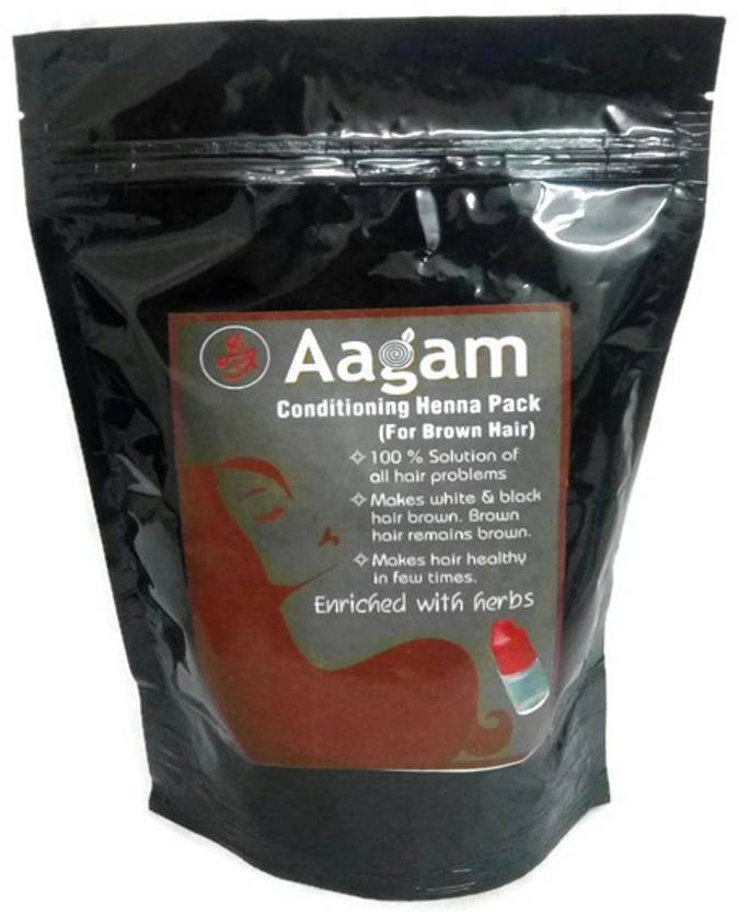 Aagam Products Pvt Ltd Conditioning Henna Pack For Brown Hair