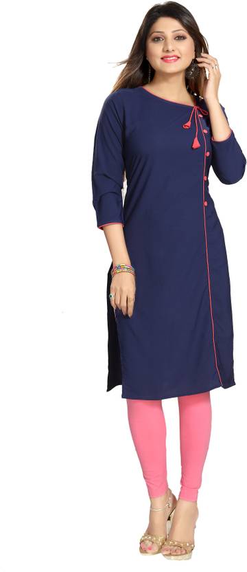 Alc Creations Casual Solid Women Kurti Buy Alc Creations Casual