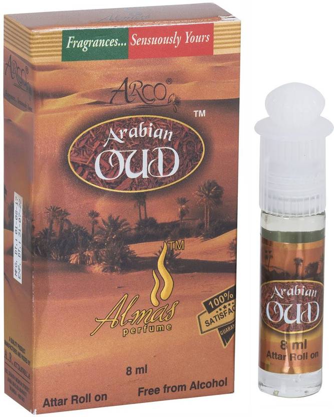 Almas ARABIAN OUD ATTAR 8 ML Herbal Attar Price in India Buy Almas