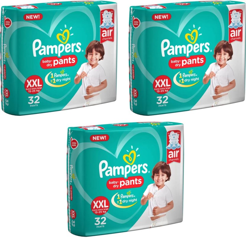 Pampers Size Chart India