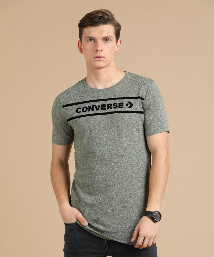 green converse shirt