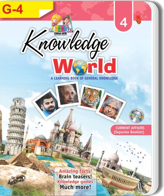 Books Of Class 4th G K Knowledge World Buy Books Of Class