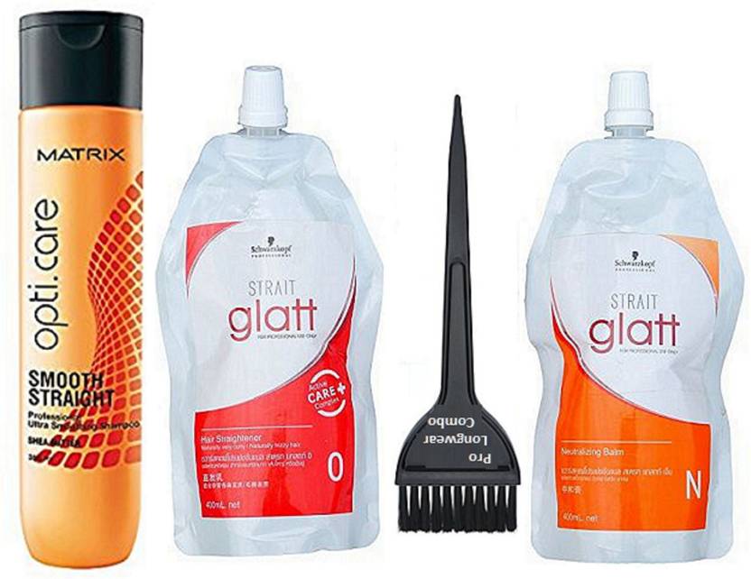 Pro Longwear Combo Of Hair Brush Schwarzkopf O N Glatt Deep